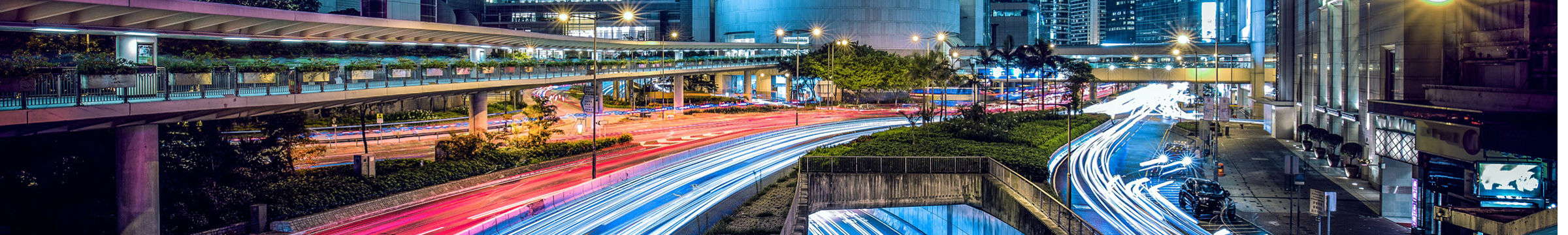 Traffic at night