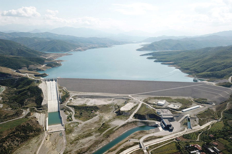Banja hydropower plant
