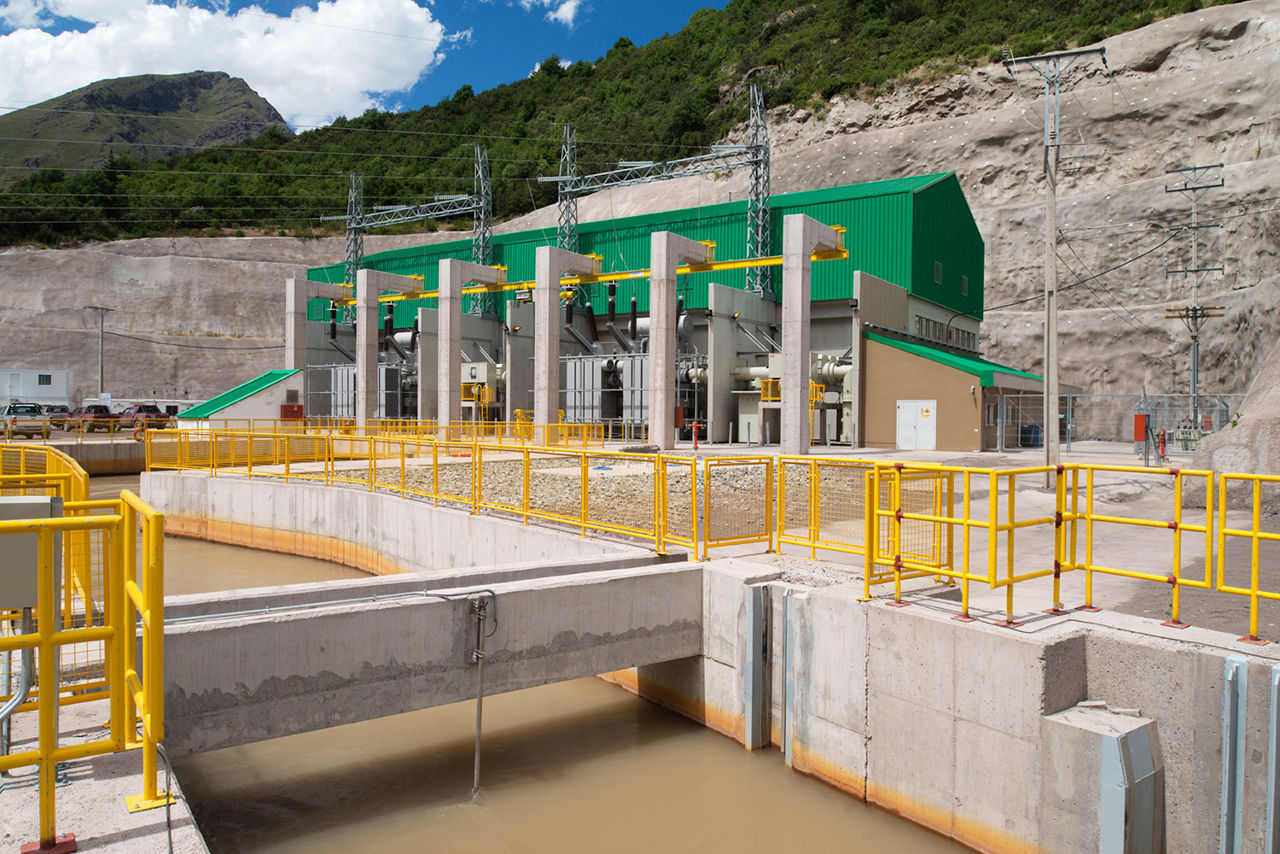 La Confluencia is one of Statkraft's partly-owned hydropower plants in Chile. Photo: Statkraft