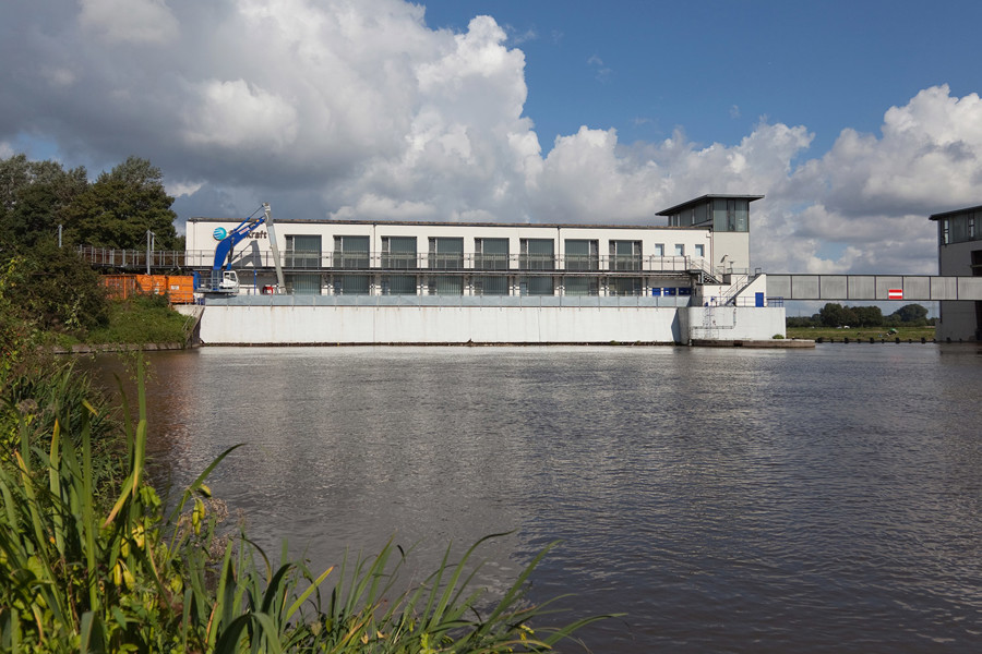 The Petershagen hydropower plant