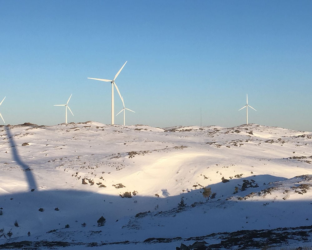 The Hitra wind farm