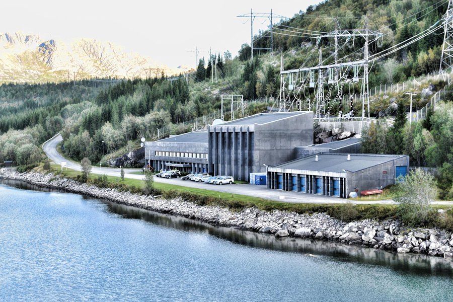 Building at Kobbelv power plant