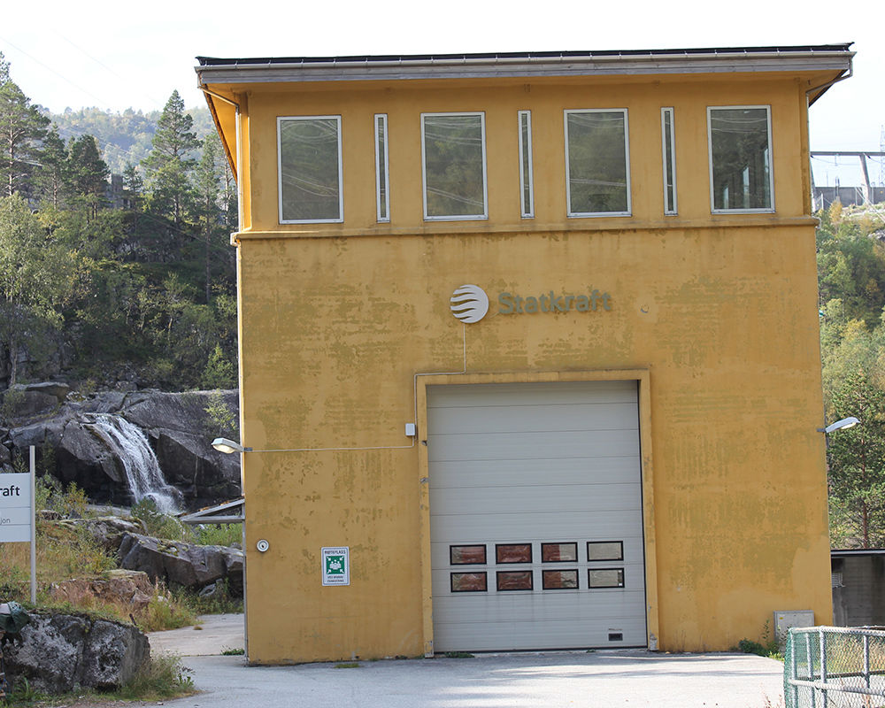 Skjeggedal power plant