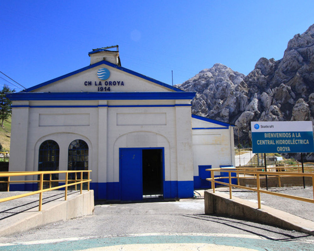 The La Oroya hydropower plant