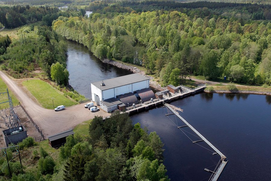 Ängabäck power plant