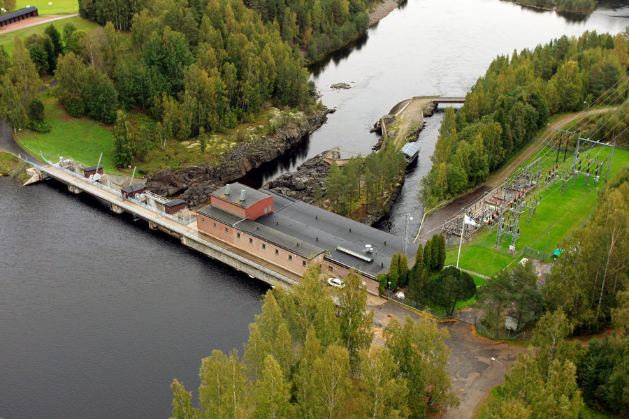 Skallböle hydropower plant