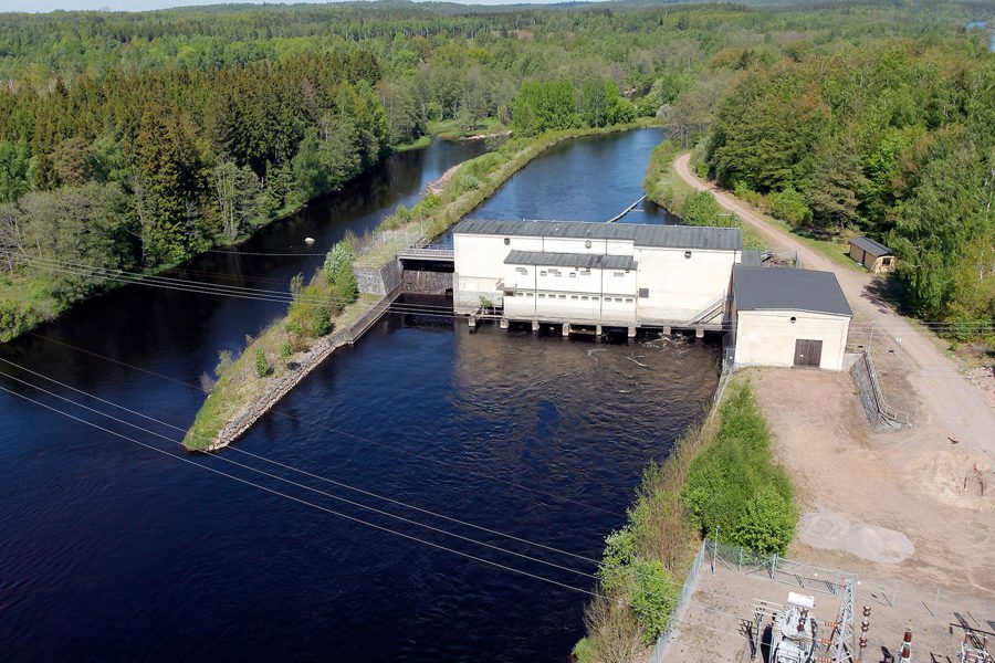 Timsfors hydropower plant