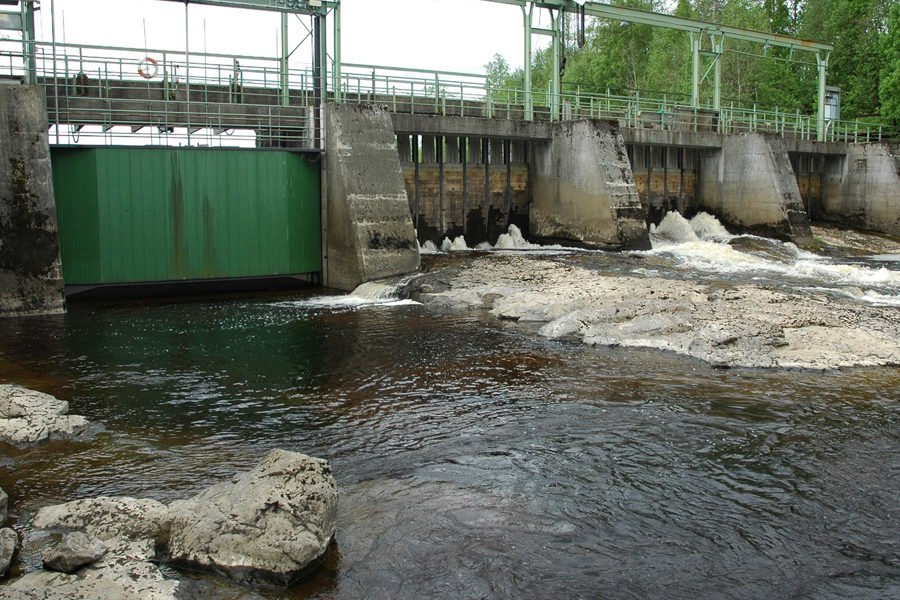 Gideå hydropower plant