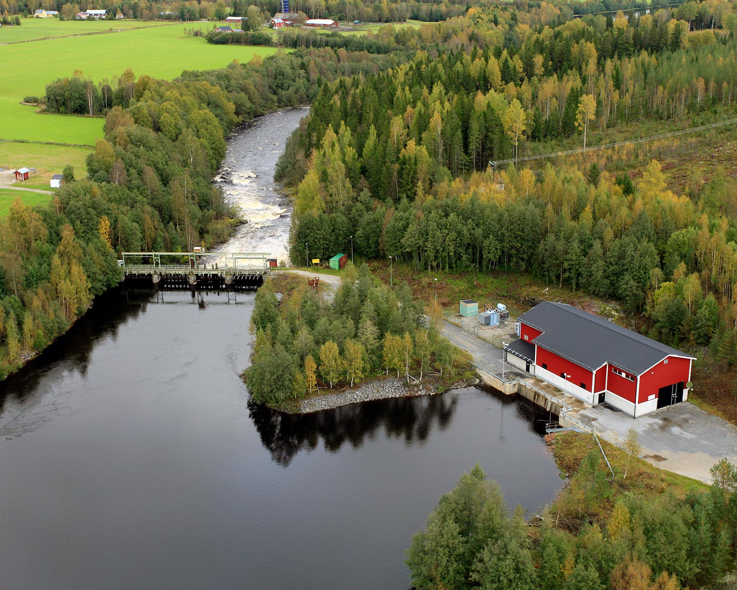 Gideå hydropower plant