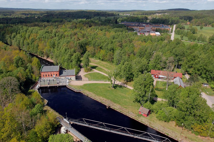 Knäred nedre hydropower plant