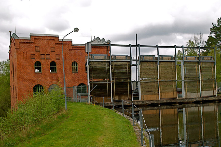 Majenfors gamla hydropower plant