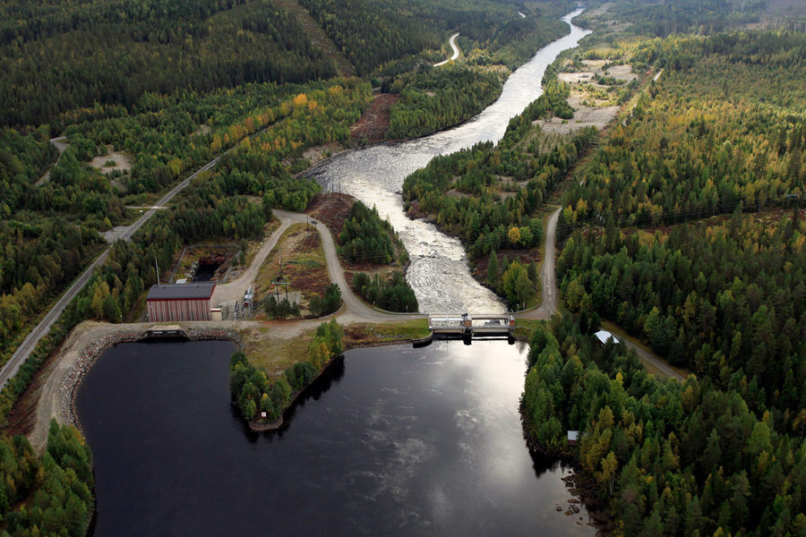 Hoting Hoting hydropower plant