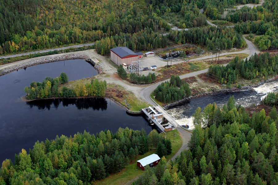 Hoting Hoting hydropower plant