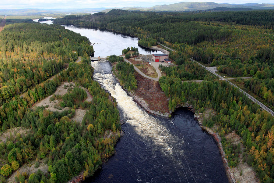 Hoting Hoting hydropower plant