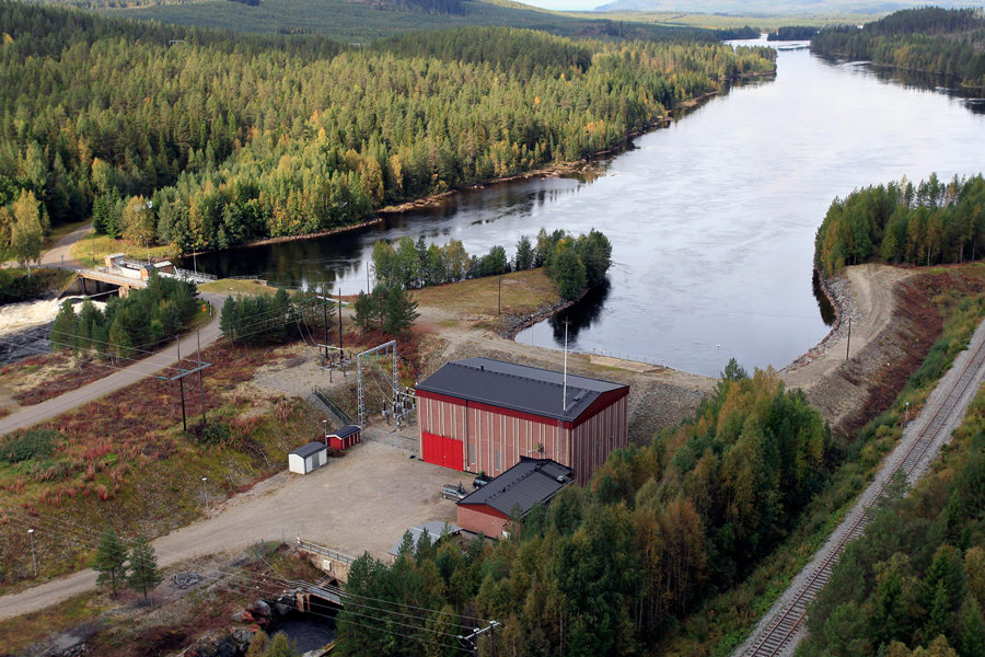 Hoting Hoting hydropower plant