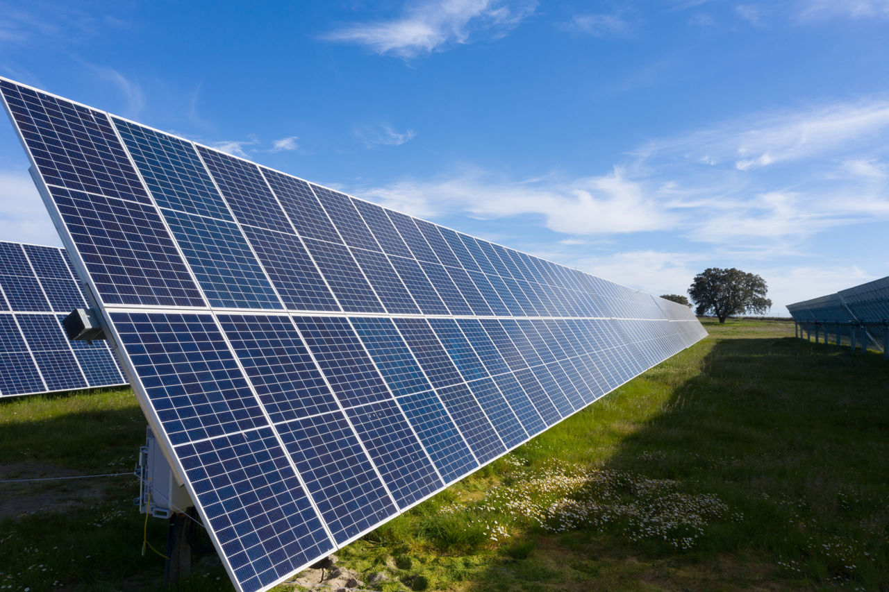 Solar panels in Talayuela
