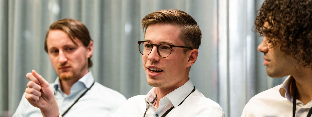 Gruppe der Auszubildenden