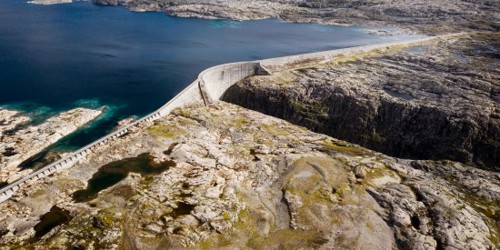 Dam. (Photo: Lars Petter Pettersen)