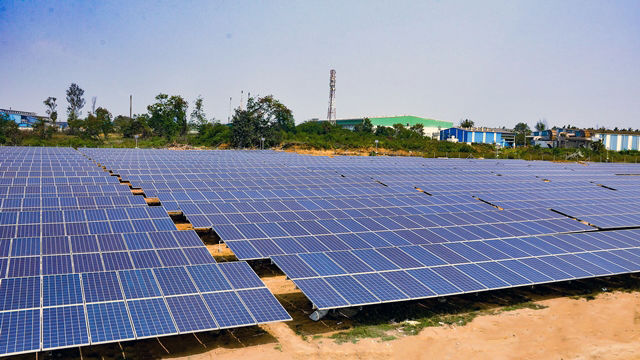 The 5 MWp solar park will generate 7,500 MWh renewable energy per year