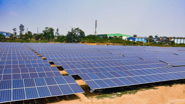 The 5 MWp solar park will generate 7,500 MWh renewable energy per year