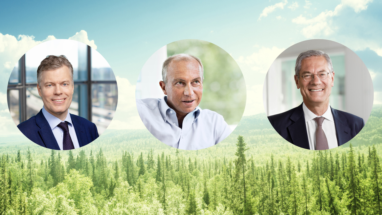 CEO's of Fortum, Statkraft and vattenfall