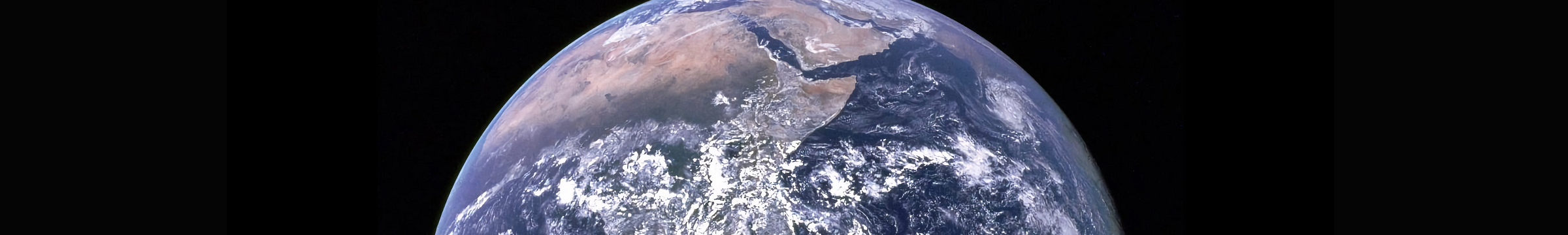 the world from space