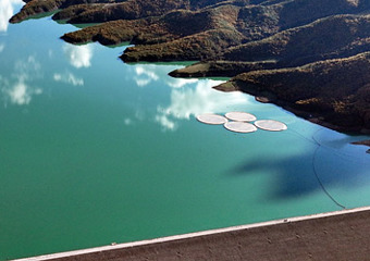 Banja floating solar plant