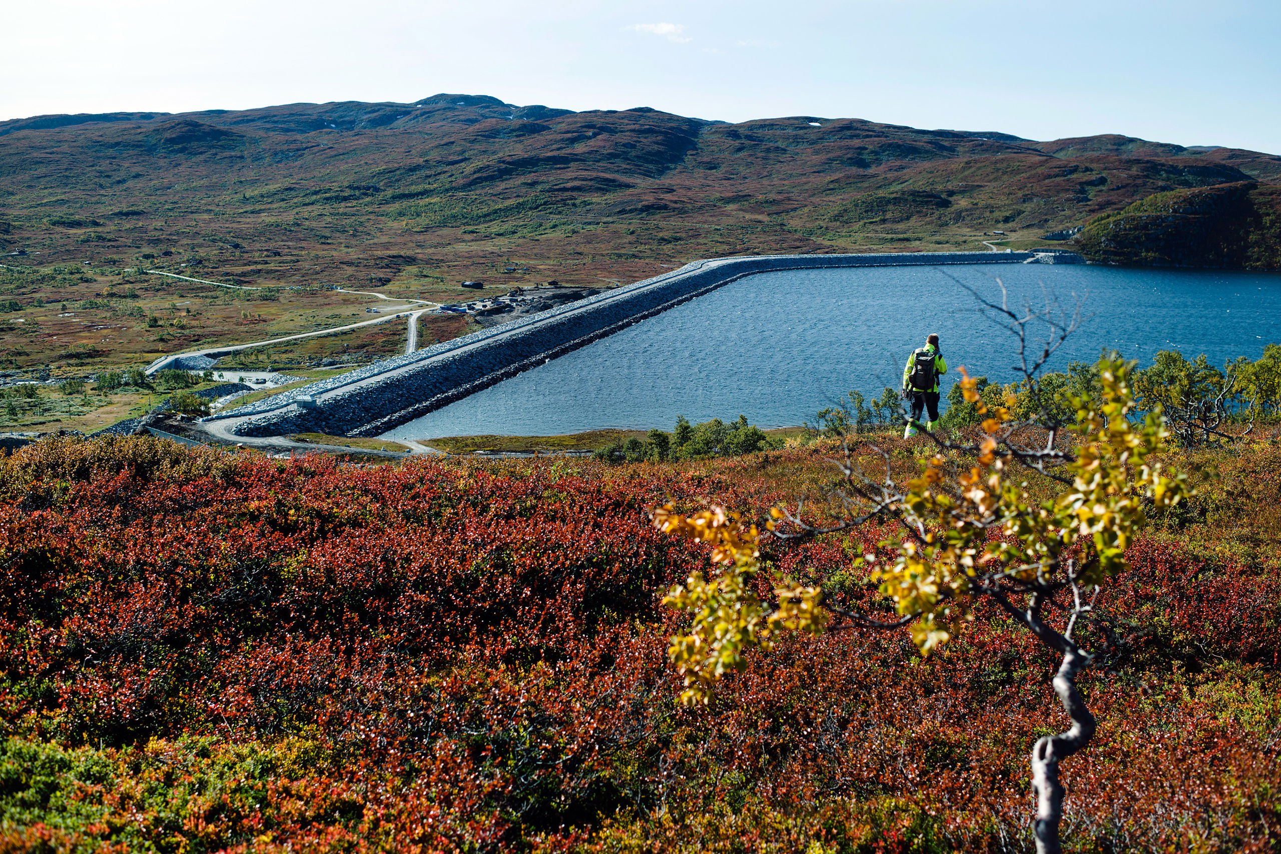 View of Songa dam