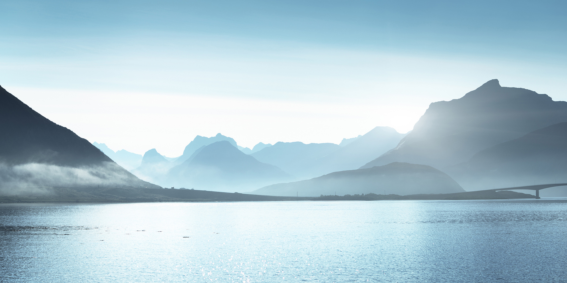 Snow-capped mountains