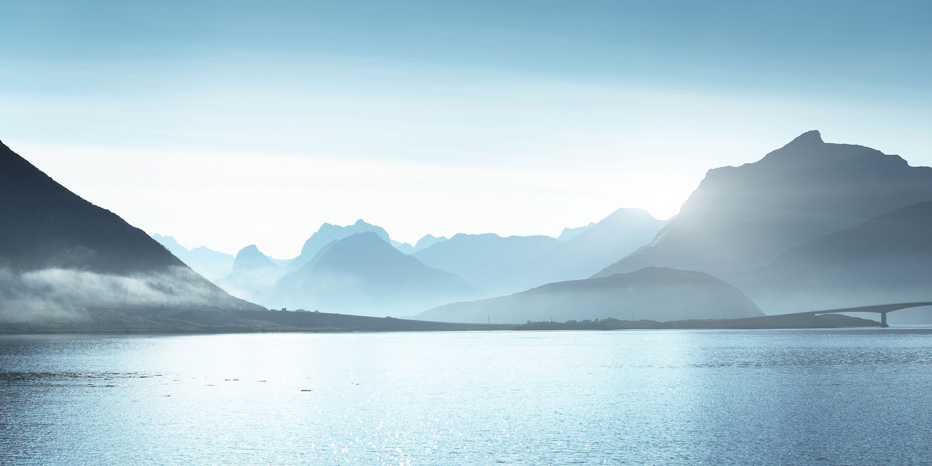 Snow-capped mountains