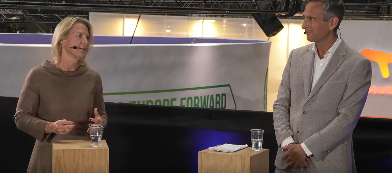 Caption: When it comes to debating if we are seeing a real energy transition, Flesche is unequivocal, stating that ‘The train has already left the station.’ 