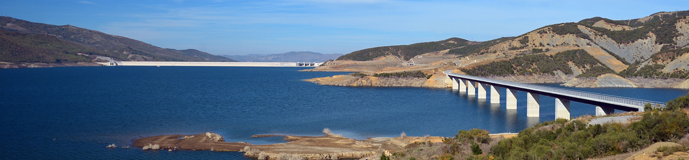 Banja dam and water reservoir