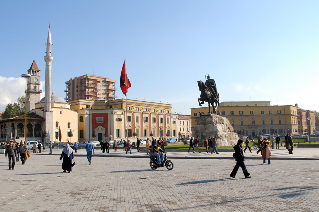 The Skanderbeg Square