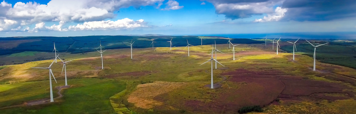 Windturbines in Ireland